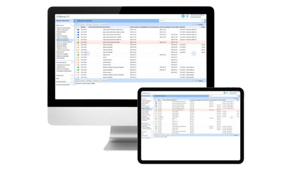 Integración nevis lims con erp
